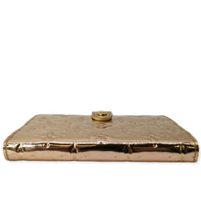 Load image into Gallery viewer, LOUIS VUITTON Miroir Small Monogram Embossed Ring Agenda Gold
