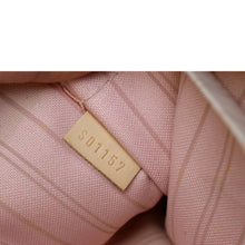 Load image into Gallery viewer, LOUIS VUITTON Tahitienne Pochette Wristlet Pouch Damier Azur Neverfull MM Pink
