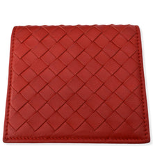 Load image into Gallery viewer, Bottega Veneta Intrecciato Leather Bifold Wallet Red | DDH
