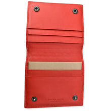 Load image into Gallery viewer, Bottega Veneta Intrecciato Leather Bifold Wallet Red | DDH
