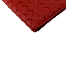 Load image into Gallery viewer, Bottega Veneta Intrecciato Leather Bifold Wallet Red | DDH
