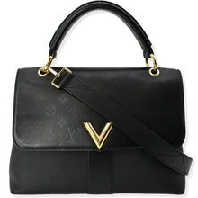 Load image into Gallery viewer, LOUIS VUITTON Very One Handle Monogram Leather Shoulder Bag Black
