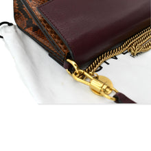 Load image into Gallery viewer, GIVENCHY GV3 Small Python Leather Shoulder Bag Multicolor
