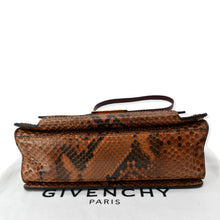 Load image into Gallery viewer, GIVENCHY GV3 Small Python Leather Shoulder Bag Multicolor
