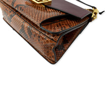 Load image into Gallery viewer, GIVENCHY GV3 Small Python Leather Shoulder Bag Multicolor
