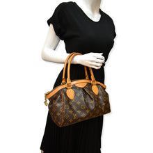 Load image into Gallery viewer, LOUIS VUITTON Tivoli PM Monogram Canvas Satchel Bag Brown
