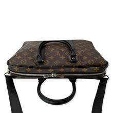 Load image into Gallery viewer, LOUIS VUITTON Porte Documents Voyage Monogram Canvas Briefcase Bag Brown
