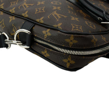 Load image into Gallery viewer, LOUIS VUITTON Porte Documents Voyage Monogram Canvas Briefcase Bag Brown
