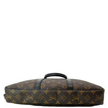 Load image into Gallery viewer, LOUIS VUITTON Porte Documents Voyage Monogram Canvas Briefcase Bag Brown
