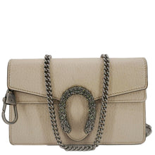 Load image into Gallery viewer, GUCCI Dionysus Super Mini Leather Crossbody Bag Off White 476432
