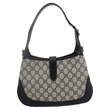 Load image into Gallery viewer, GUCCI Jackie 1961 Small GG Supreme Canvas Hobo Bag Beige 678843
