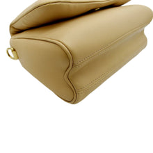 Load image into Gallery viewer, LOUIS VUITTON Twist MM Padded Lambskin Leather Shoulder Bag Beige
