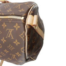 Load image into Gallery viewer, LOUIS VUITTON Keepall 55 Bandouliere Monogram Canvas Travel Bag Brown
