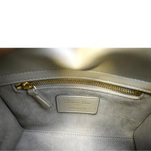 Load image into Gallery viewer, CHRISTIAN DIOR Mini Lady Dior Lambskin Leather Shoulder Bag Platinum Metallic
