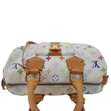 Load image into Gallery viewer, LOUIS VUITTON Speedy 30 Monogram Multicolor Canvas Satchel Bag White
