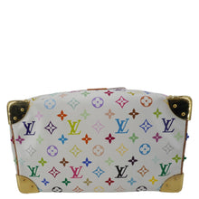 Load image into Gallery viewer, LOUIS VUITTON Speedy 30 Monogram Multicolor Canvas Satchel Bag White
