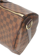 Load image into Gallery viewer, LOUIS VUITTON Keepall 45 Bandouliere Damier Ebene Travel Bag Brown
