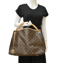 Load image into Gallery viewer, LOUIS VUITTON Artsy MM NM Monogram Canvas Hobo Bag Brown
