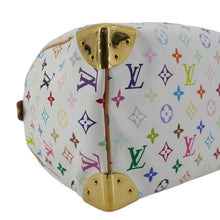 Load image into Gallery viewer, LOUIS VUITTON Speedy 30 Monogram Multicolor Canvas Satchel Bag White
