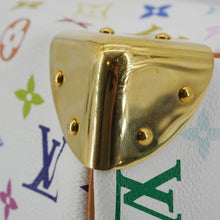 Load image into Gallery viewer, LOUIS VUITTON Speedy 30 Monogram Multicolor Canvas Satchel Bag White
