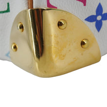 Load image into Gallery viewer, LOUIS VUITTON Speedy 30 Monogram Multicolor Canvas Satchel Bag White
