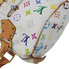 Load image into Gallery viewer, LOUIS VUITTON Speedy 30 Monogram Multicolor Canvas Satchel Bag White
