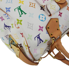 Load image into Gallery viewer, LOUIS VUITTON Speedy 30 Monogram Multicolor Canvas Satchel Bag White
