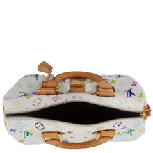 Load image into Gallery viewer, LOUIS VUITTON Speedy 30 Monogram Multicolor Canvas Satchel Bag White
