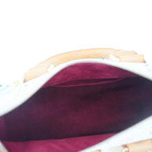 Load image into Gallery viewer, LOUIS VUITTON Speedy 30 Monogram Multicolor Canvas Satchel Bag White
