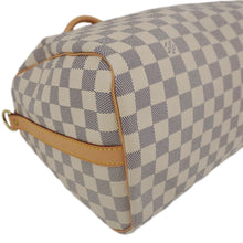 Load image into Gallery viewer, LOUIS VUITTON Speedy 30 Bandouliere Damier Azur Shoulder Bag White
