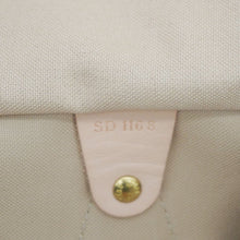 Load image into Gallery viewer, LOUIS VUITTON Speedy 30 Bandouliere Damier Azur Shoulder Bag White
