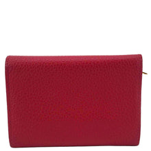 Load image into Gallery viewer, LOUIS VUITTON Capucines Taurillon Leather Compact Wallet Red
