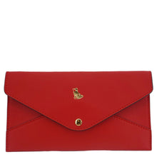 Load image into Gallery viewer, LOUIS VUITTON Chinese New Year Dog Envelope Leather Pouch Red
