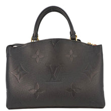 Load image into Gallery viewer, LOUIS VUITTON Petit Palais Monogram Empreinte Leather Shoulder Bag Black
