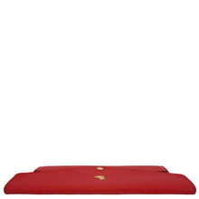 Load image into Gallery viewer, LOUIS VUITTON Chinese New Year Dog Envelope Leather Pouch Red
