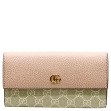 Load image into Gallery viewer, GUCCI GG Marmont Continental Canvas Wallet Pink 456116
