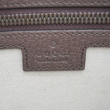 Load image into Gallery viewer, GUCCI Ophidia Web Half Moon GG Supreme Canvas Hobo Bag Beige 598125
