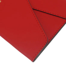 Load image into Gallery viewer, LOUIS VUITTON Chinese New Year Dog Envelope Leather Pouch Red
