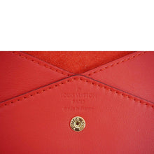 Load image into Gallery viewer, LOUIS VUITTON Chinese New Year Dog Envelope Leather Pouch Red
