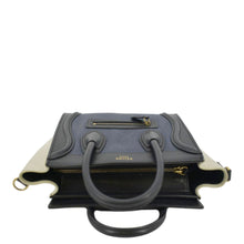 Load image into Gallery viewer, CELINE Nano Luggage Textile Leather Shoulder Bag Tricolor
