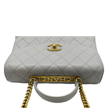 Load image into Gallery viewer, CHANEL Trendy Spirit Quilted Leather Shoulder Bag Grey
