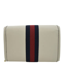 Load image into Gallery viewer, Gucci Rajah Mini Leather Shoulder Bag In White
