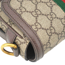 Load image into Gallery viewer, GUCCI Ophidia Super Mini GG Supreme Canvas Shoulder Bag Beige 795466
