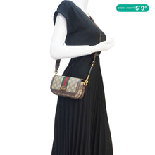 Load image into Gallery viewer, GUCCI Ophidia Super Mini GG Supreme Canvas Shoulder Bag Beige 795466
