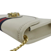 Load image into Gallery viewer, Gucci Rajah Mini Leather Shoulder Bag In White
