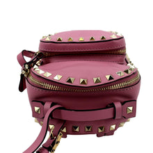 Load image into Gallery viewer, VALENTINO Garavani Rockstud Leather Backpack Pink
