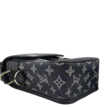 Load image into Gallery viewer, LOUIS VUITTON Monogram Savanna Elephant Chapman Brothers Canvas Shoulder Bag Blue
