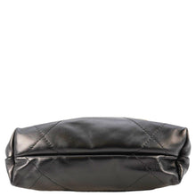 Load image into Gallery viewer, CHANEL Pearl 22 Shiny Crumpled Leather Crossbody Bag Black
