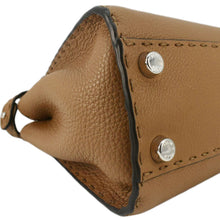 Load image into Gallery viewer, FENDI Selleria Peekaboo Leather Crossbody Bag Brown
