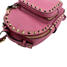 Load image into Gallery viewer, VALENTINO Garavani Rockstud Leather Backpack Pink
